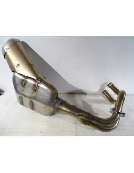 Ligne d'échappement YAMAHA MT07 700 - 2017 - B34 - État neuf