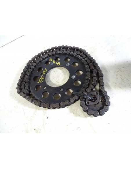 Kit chaîne YAMAHA YZF 125