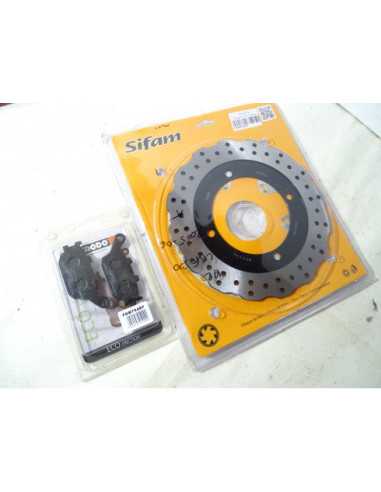 Disque de frein arrière HONDA CBF 500 - 2004-2007 - DIS1317W - État neuf