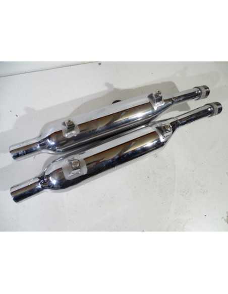 Silencieux (paire) TRIUMPH SCRAMBLER 900 - 2012-2016 - TRIUMPH 2206311 + 2206312