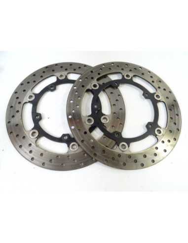 Disque de frein (paire) avant YAMAHA MT09 TRACER 900 - 2015