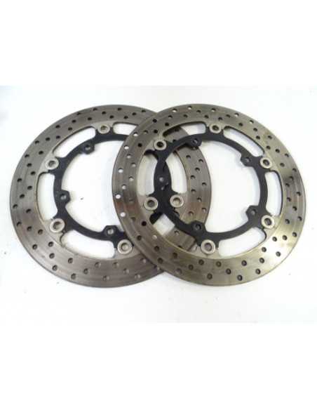 Disque de frein (paire) avant YAMAHA MT09 TRACER 900 - 2015