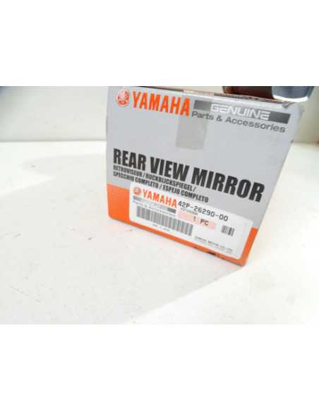 Rétroviseur droit YAMAHA FZ8 800 - 2006 - 42P-26290-00 - État neuf