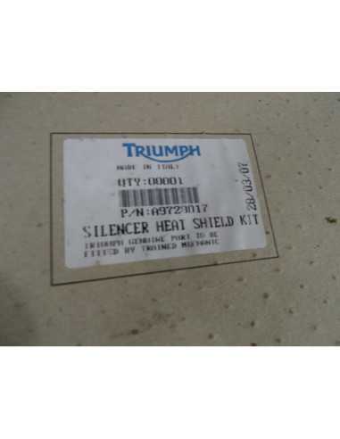 Enjoliveur de pot TRIUMPH SPEED TRIPLE 1050 - 2007 - TRIUMPH A9728017 - État neuf