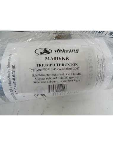 Silencieux droit TRIUMPH THRUXTON 900 - 2007 - SEBRING