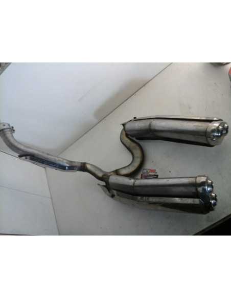 Ligne d'échappement HONDA VFR 800 - 2002-2009 - HM MCW / SANKEI 2387 -