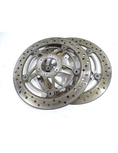 Disque de frein (paire) avant HONDA HORNET 600 PC34E - 2001 -