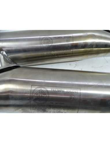 Silencieux (paire) TRIUMPH BONNEVILLE BOBBER 1200 - 2018 -