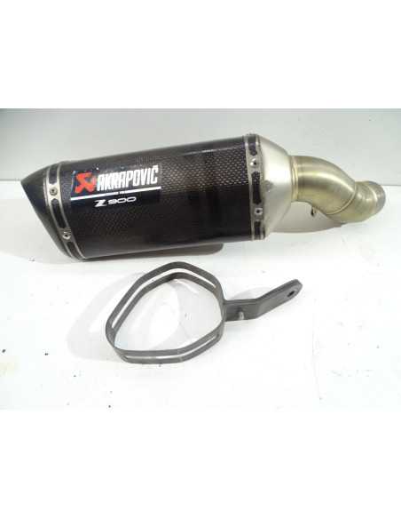 Silencieux AKRAPOVIC carbone KAWASAKI Z900 - 2020/2023