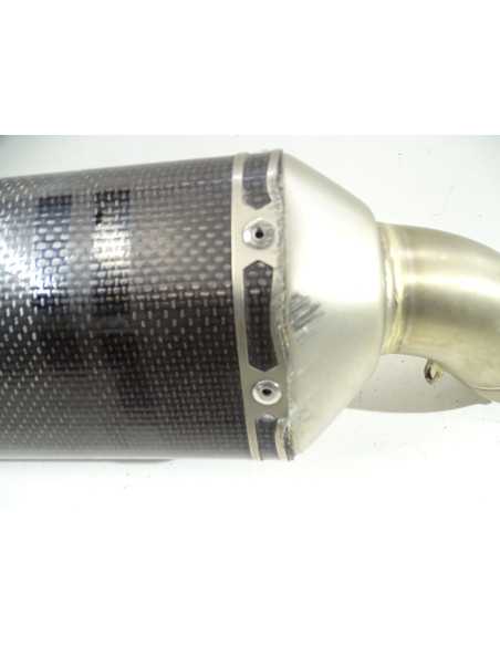 Silencieux AKRAPOVIC carbone KAWASAKI Z900 - 2020/2023
