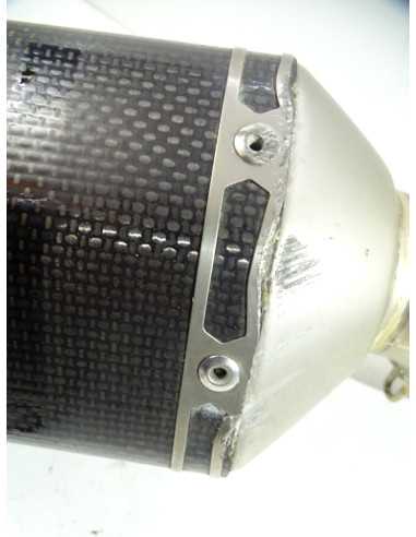 Silencieux AKRAPOVIC carbone KAWASAKI Z900 - 2020/2023
