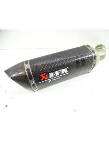 Silencieux AKRAPOVIC carbone KAWASAKI Z900 - 2020/2023