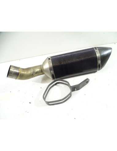 Silencieux AKRAPOVIC carbone KAWASAKI Z900 - 2020/2023