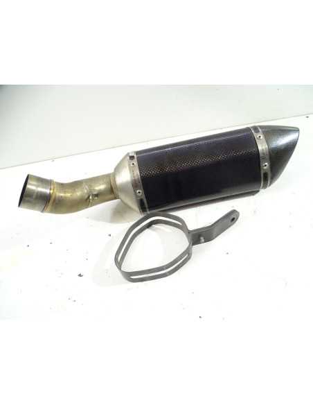 Silencieux AKRAPOVIC carbone KAWASAKI Z900 - 2020/2023