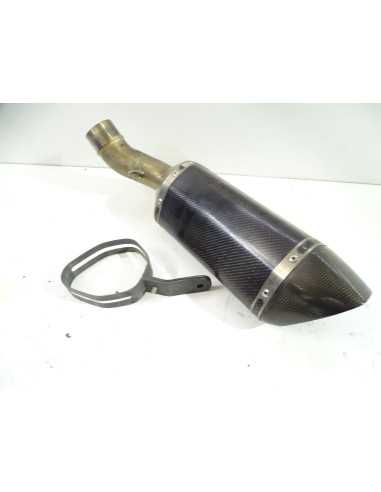 Silencieux AKRAPOVIC carbone KAWASAKI Z900 - 2020/2023