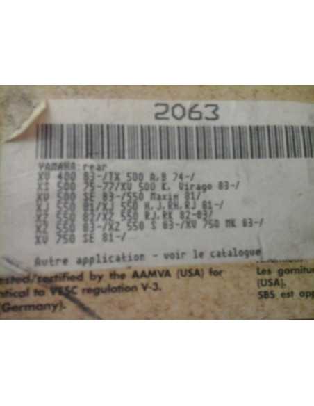 Garniture de frein YAMAHA XV 500 - 1983 - État neuf