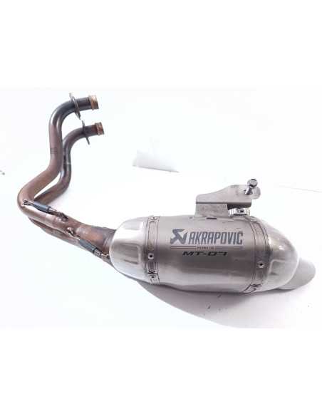 Ligne d'échappement YAMAHA MT07 700 - 2015/2016 - M-HAF003 Occasion