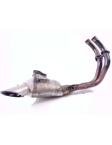 ligne AKRAPOVIC pour YAMAHA MT07 - 2015/2016 - M-HAF003