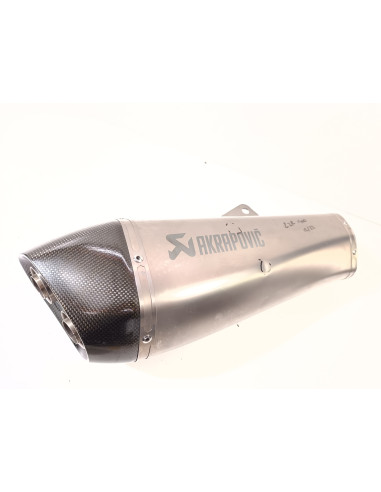 Silencieux AKRAPOVIC droit KAWASAKI ZZR 1400 - 2012/2022
