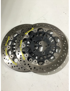 Disque de frein (paire) avant TRIUMPH SPEED TRIPLE 955 955i - 1999/2004 - Occasion