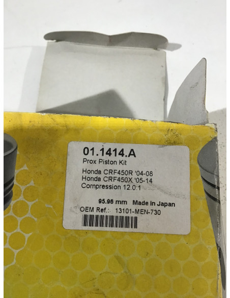 Piston HONDA CRF 450 - 2004/2008 - 01.1414 A Neuf