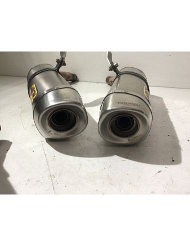 Silencieux (paire) TRIUMPH STREET TRIPLE 675 - 2011 - 9615 Occasion