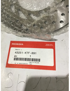 Disque de frein arrière HONDA SH 125 - 2009/2023 - 43251-KTF-891 État Neuf 2