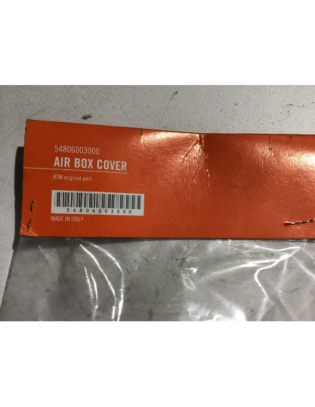 Cache boite à air KTM EXC 125 - 2002/2006 - 54806003000 État Neuf