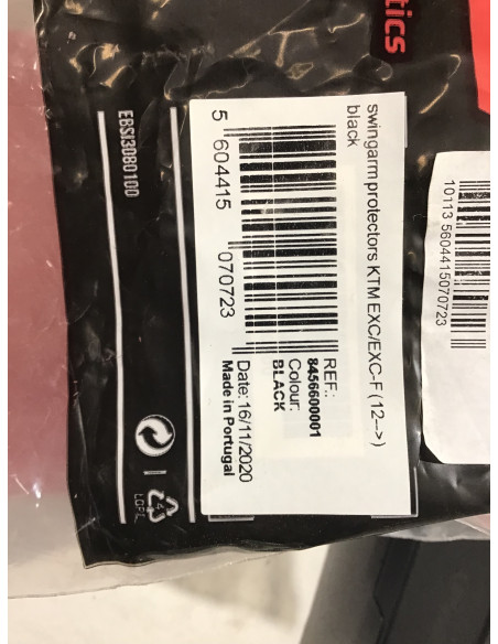 Protection cadre (jeu) KTM EXC 250 - 2012 - 874566BK