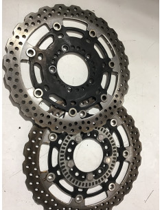 Disque de frein (paire) avant KAWASAKI ER6 650 abs - 2015 - Occasion