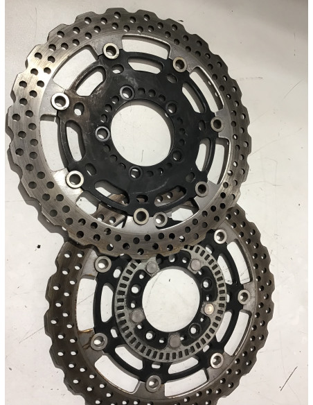 Disque de frein (paire) avant KAWASAKI ER6 650 abs - 2015 - Occasion