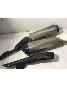 Silencieux (paire) SUZUKI HAYABUSA 1340 AKRAPOVIC - 2021/2025 - AKRAPOVIC Occasion
