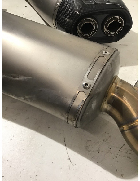 Silencieux (paire) SUZUKI HAYABUSA 1340 AKRAPOVIC - 2021/2025 - AKRAPOVIC Occasion