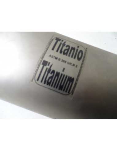 Silencieux HONDA CBR 600 - Titanio ASTM B 265 GR.N 2