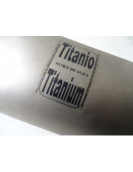Silencieux HONDA CBR 600 - Titanio ASTM B 265 GR.N 2
